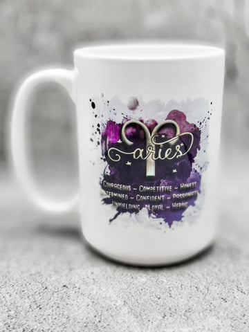 Aries - Personalized Drinkware